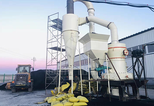 通用矿山机器在内蒙古准格尔旗时产8吨风化煤磨粉生产线